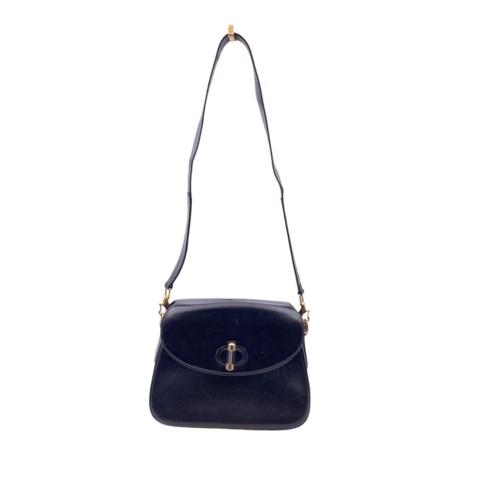 Gucci Vintage Leather Shoulder Bag Box